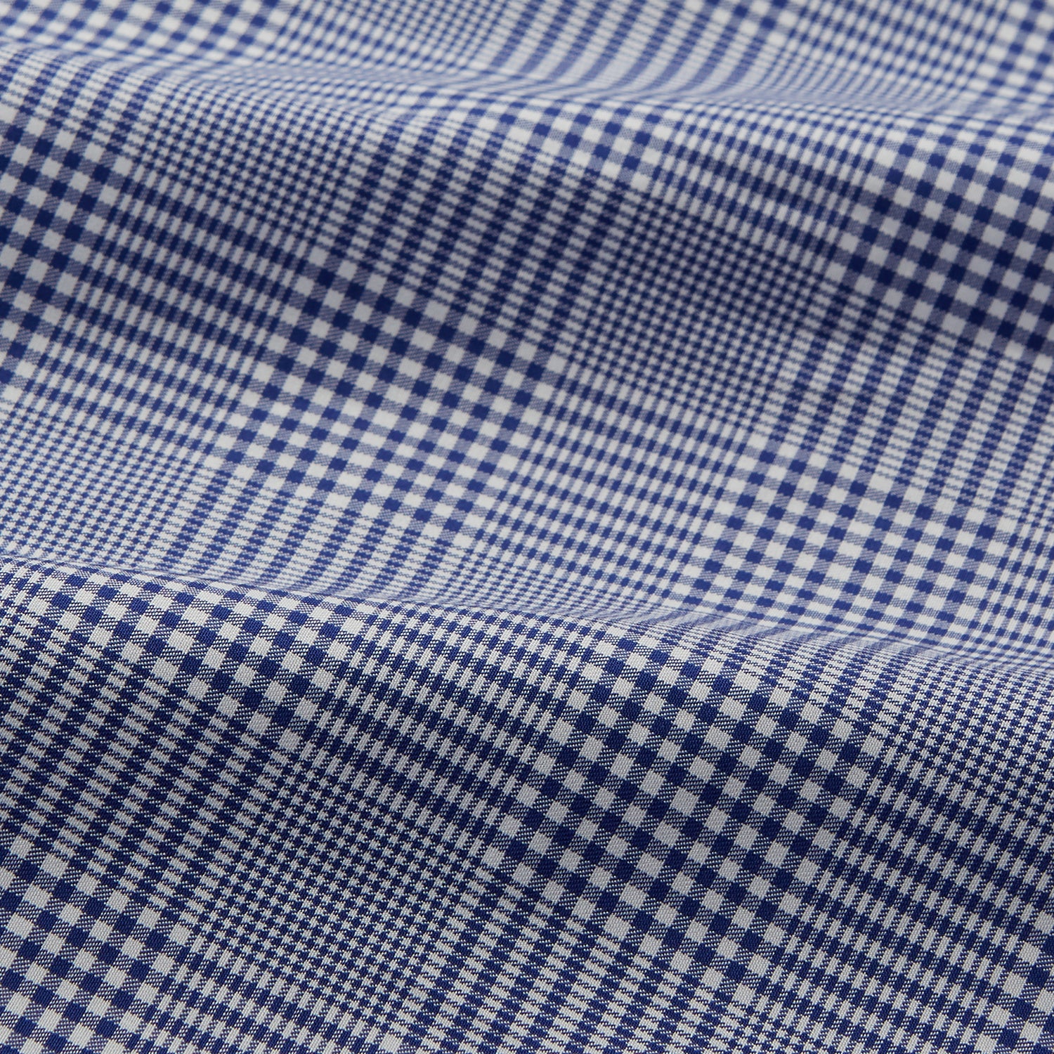 View 4 of product Navy Check Cotton Gown