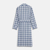 View 5 of product Blue Check Cotton Gown