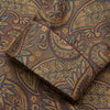 View 3 of product Gold Paisley Traditional Silk Jacquard Gown