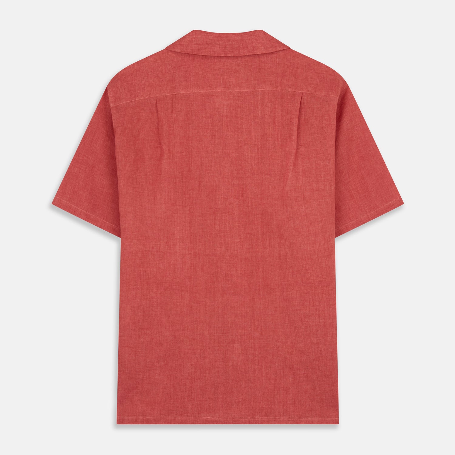 View 6 of product Crimson Delave Linen Holiday Fit Shirt with Revere Collar