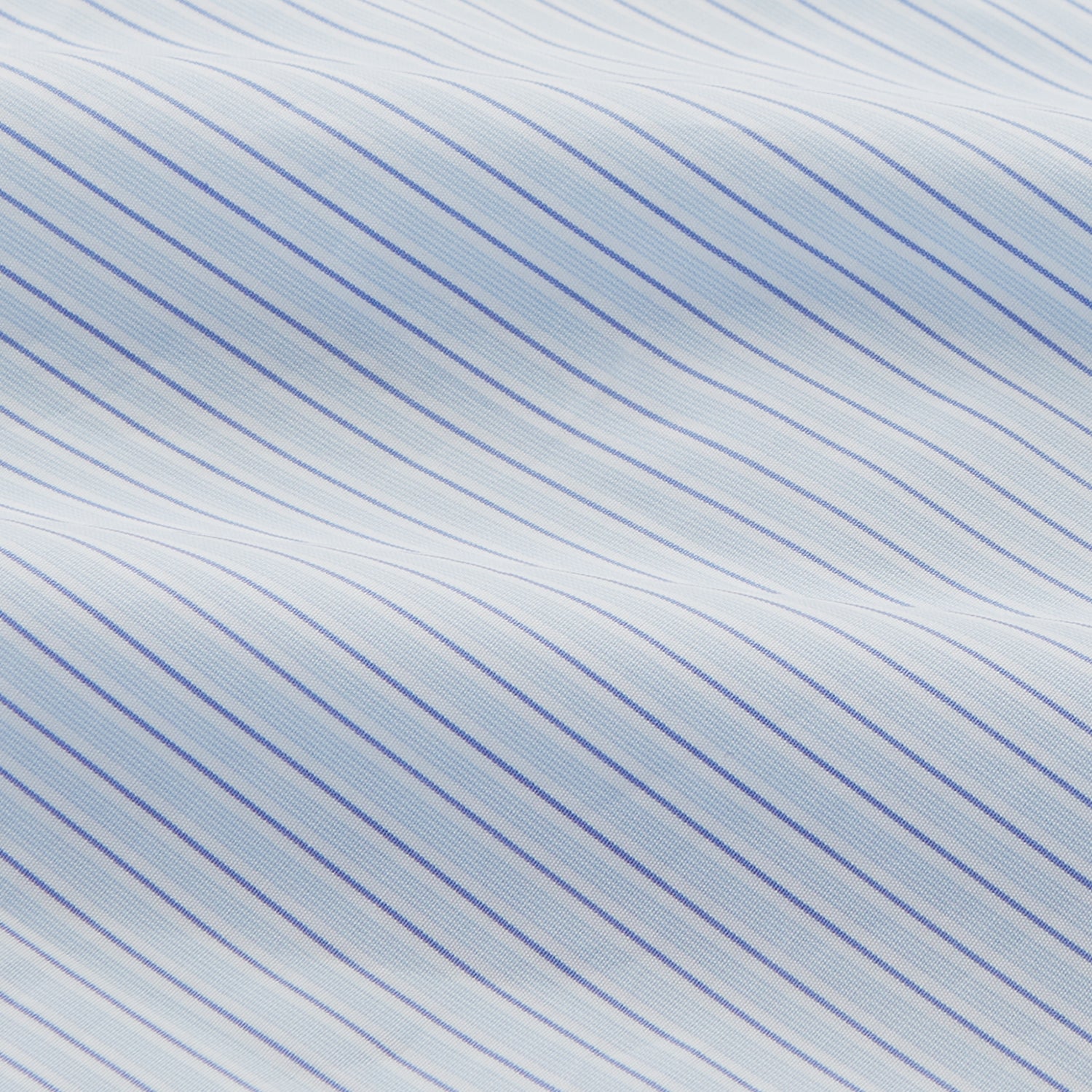 View 4 of product Tonal Blue Stripe Regular Fit Shirt with T&A Collar and 3-Button Cuffs