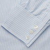 View 3 of product Tonal Blue Stripe Regular Fit Shirt with T&A Collar and 3-Button Cuffs