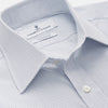 View 2 of product Blue & White Stripe Sea Island Quality Cotton Regular Fit Mayfair Shirt