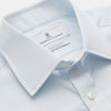Pale Blue Stripe Regular Fit Sea Island Quality Cotton Shirt with T&A Collar and 3-Button Cuffs