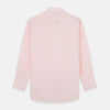 View 6 of product Pink Fine Stripe Regular Fit Shirt with T&A Collar