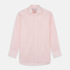 View 1 of product Pink Fine Stripe Regular Fit Shirt with T&A Collar