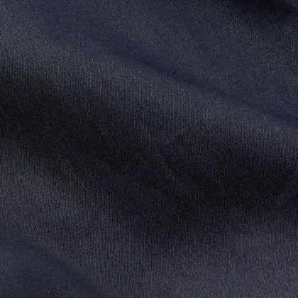 Navy Chambray Weekend Fit Shirt with Dorset Collar and 1-Button Cuffs Image 3