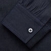 View 3 of product Navy Chambray Weekend Fit Shirt with Dorset Collar and 1-Button Cuffs