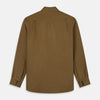 View 5 of product Khaki Cotton Weekend Fit Western Shirt with Dorset Collar