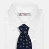 View 2 of product Navy Floral Emblem Tie