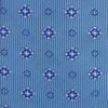 View 3 of product Blue Multi Floral Motif Silk Tie
