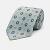 View 1 of product Green Multi Floral Motif Silk Tie