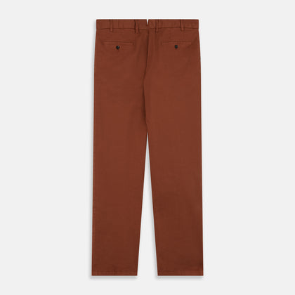 Orange Classic Chino Manson Trouser Image 2