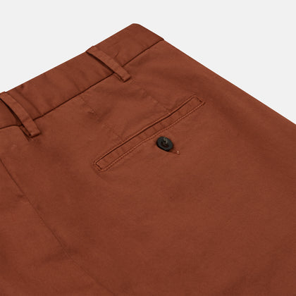 Orange Classic Chino Manson Trouser Image 1