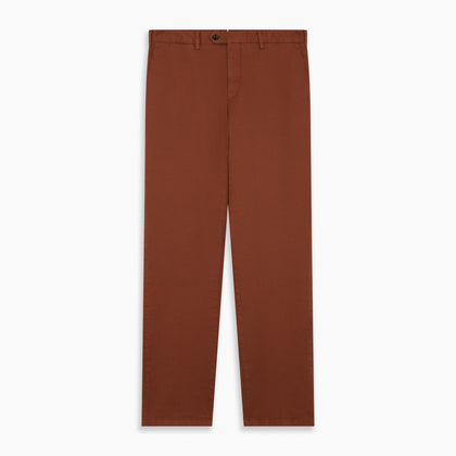 Orange Classic Chino Manson Trouser Image 3