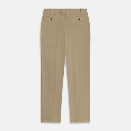 Taupe Classic Chino Manson Trouser Image 2