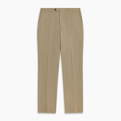 Taupe Classic Chino Manson Trouser Image 3