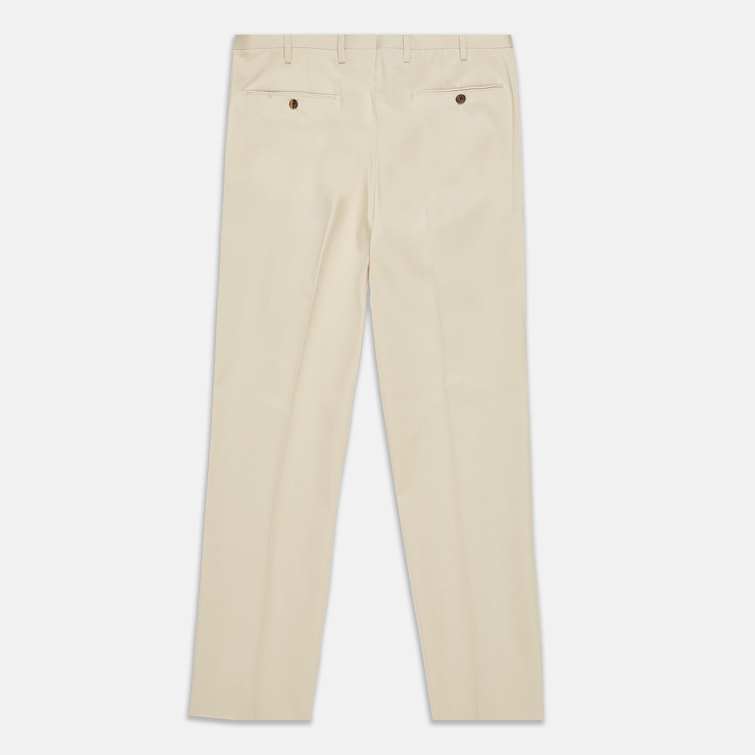 View 3 of product Sand Cotton Pleated Gerry Trouser