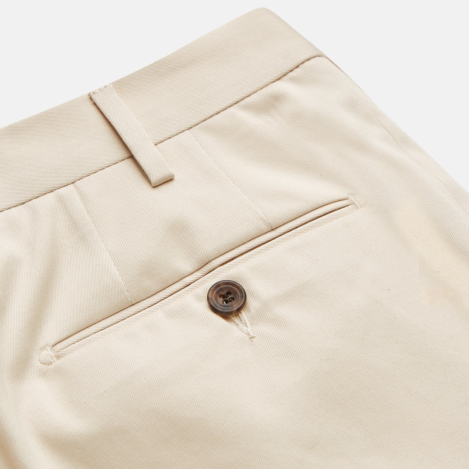 View 2 of product Sand Cotton Pleated Gerry Trouser