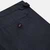 View 2 of product Navy Escorial Wool Jonathan Trousers