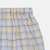 Yellow Multi Check Cotton Boxer Shorts
