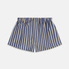 View 1 of product Blue Multi Stripe Cotton Boxer Shorts