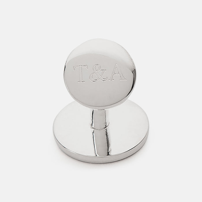 Pale Pink Sterling Silver Cufflinks Image 3