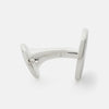View 3 of product Pale Pink Sterling Silver Cufflinks
