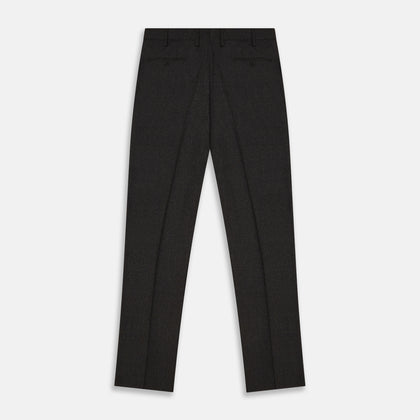 Charcoal Grey Wool Manson Trousers Image 2