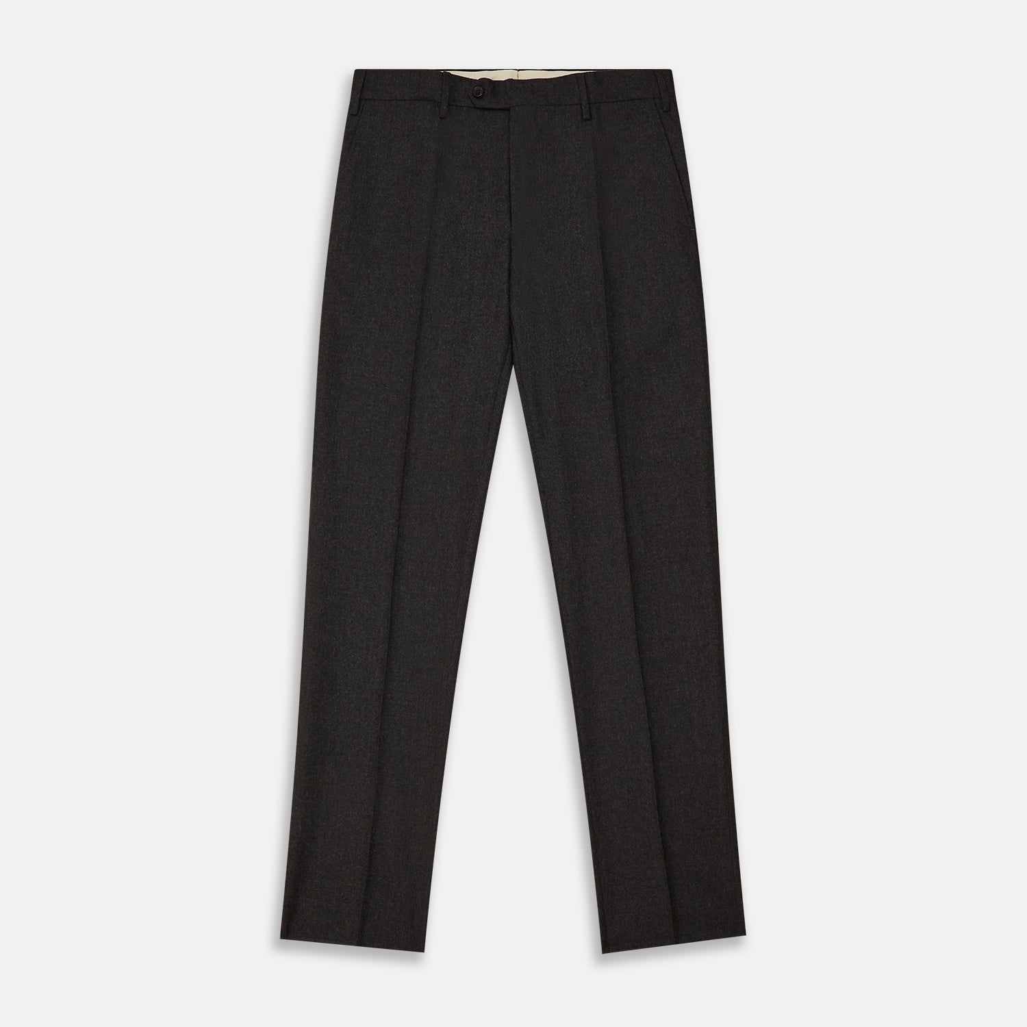 View 1 of product Charcoal Grey Wool Manson Trousers
