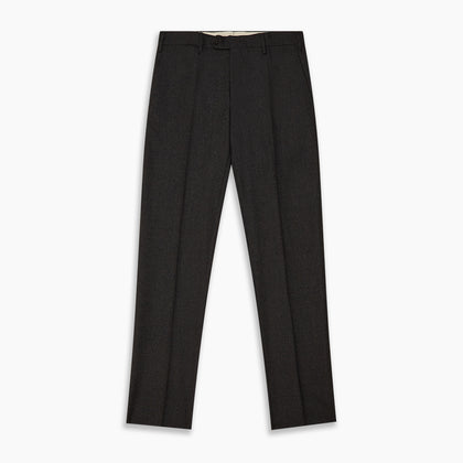 Charcoal Grey Wool Manson Trousers Image 3