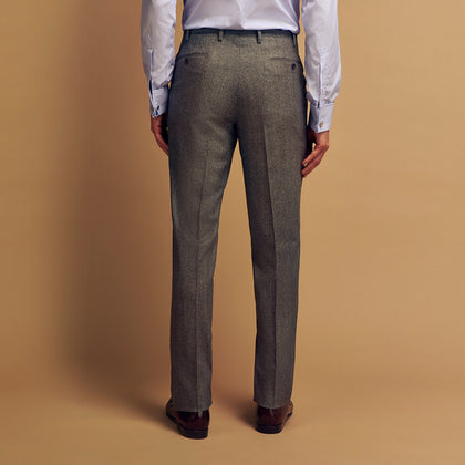 Grey Puppytooth Wool Manson Trouser Image 6