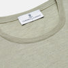 View 2 of product Light Green Kingston Merino Crew Neck Jumper