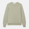 View 1 of product Light Green Kingston Merino Crew Neck Jumper