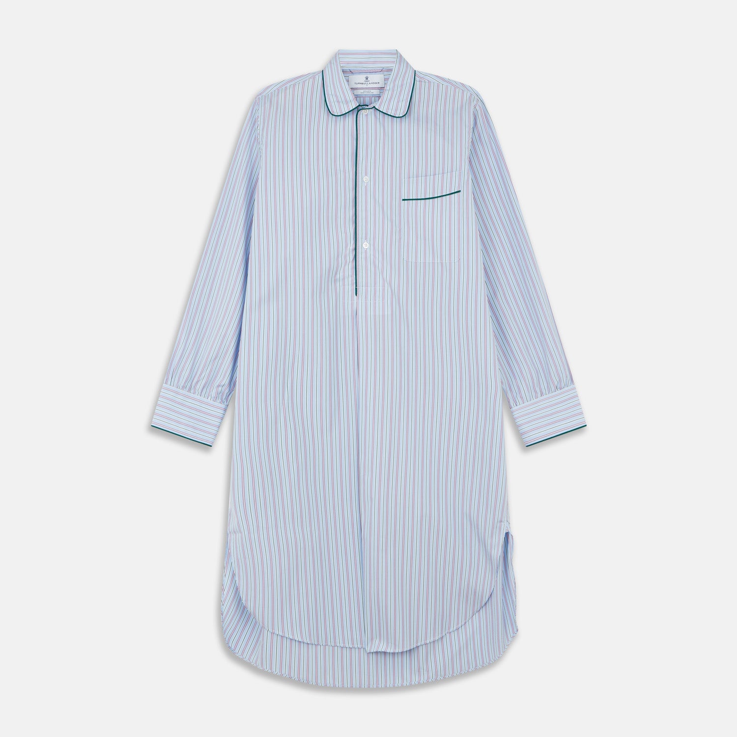 View 1 of product Blue, Purple & Green Stripe Nightshirt