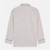 View 6 of product Red Multi Check Cotton-Cashmere Modern Pyjama Set