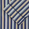 View 3 of product Blue Multi Stripe Cotton Modern Pyjama Set