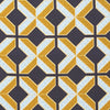View 2 of product Navy Multi Crosses Double-Faced Silk Pocket Square