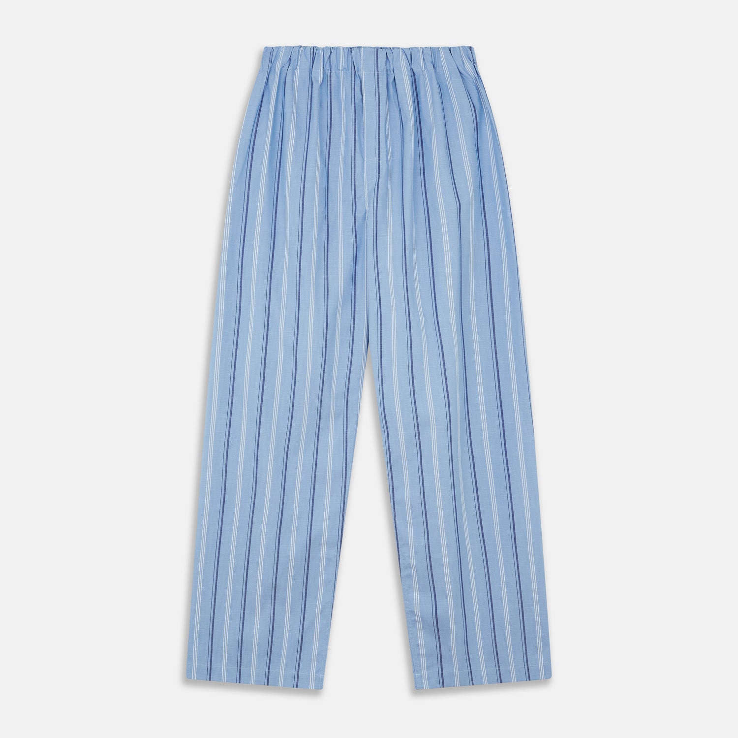 View 1 of product Blue Multi Stripe Cotton Pyjama Trousers