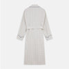 View 5 of product Brown Multi Check Cotton-Cashmere Gown