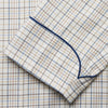 View 3 of product Brown Multi Check Cotton-Cashmere Gown