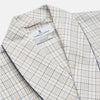 View 2 of product Brown Multi Check Cotton-Cashmere Gown