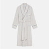 View 1 of product Brown Multi Check Cotton-Cashmere Gown