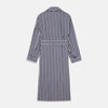 View 5 of product Blue Multi Stripe Cotton Gown