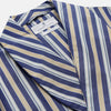 View 3 of product Blue Multi Stripe Cotton Gown