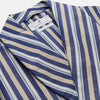 Blue Multi Stripe Cotton Gown