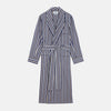 View 1 of product Blue Multi Stripe Cotton Gown