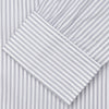 View 4 of product Grey Multi Stripe Regular Fit Twill Shirt with T&A Collar and Double Cuffs
