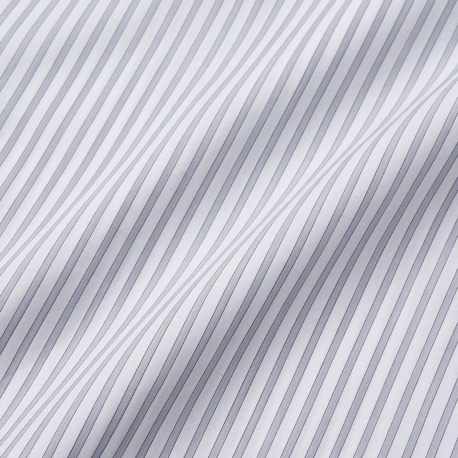 View 5 of product Grey Multi Stripe Regular Fit Twill Shirt with T&A Collar and Double Cuffs