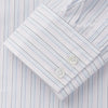 View 3 of product Blue Multi Stripe Tailored Fit Shelton Shirt